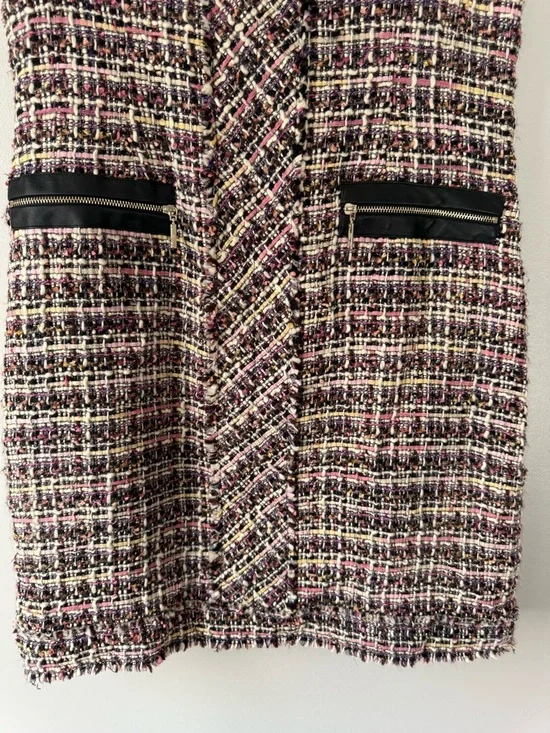 Karl Lagerfeld Paris boucle tweed sheath dress Size 10 Multi Color EUC - Picture 8 of 16